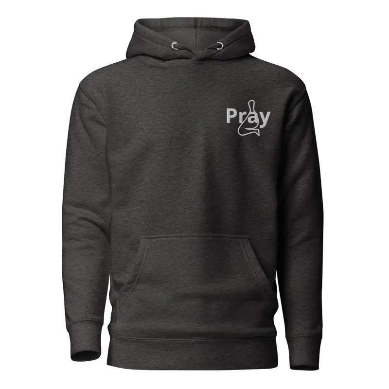 Pray Embroidered Hoodie