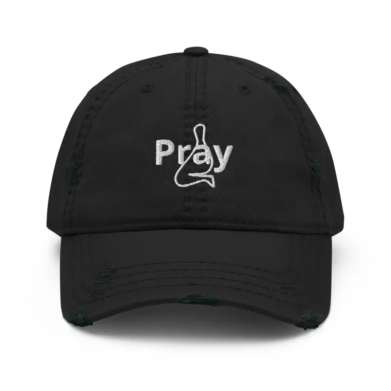 Pray Distressed Hat